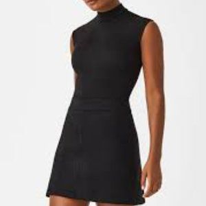 SPANX Faux Suede Mock Neck Bodysuit